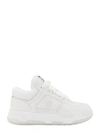 AMIRI MESH AND LEATHER SNEAKERS