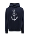 Dolce & Gabbana Printed Washed Cotton Jersey Hoodie