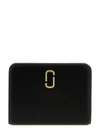 MARC JACOBS THE J MARC MINI COMPACT WALLETS, CARD HOLDERS BLACK