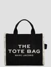 Marc Jacobs Womens Black The Jacquard Large Tote Bag