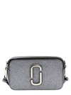 MARC JACOBS THE SNAPSHOT CROSSBODY BAGS SILVER