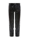 Courrèges Courreges Man Pants Black Size 30 Cotton, Polyurethane, Elastane