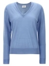 P.A.R.O.S.H V-NECK SWEATER SWEATER, CARDIGANS LIGHT BLUE