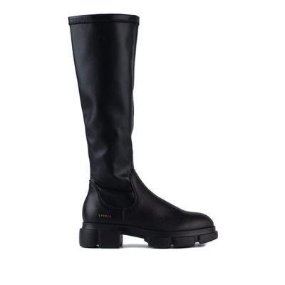 Copenhagen Black Leather Boots