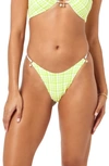 L*space Cherie Bitsy Bikini Bottoms In Limoncello