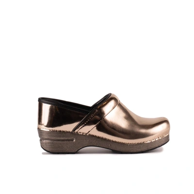 Dansko Professional Gold Chrome Metallic