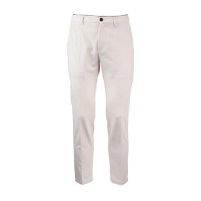 Department 5 Prince Chinos Trousers In Veulluto In White