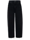 Agolde Black Ellis Jeans In Black