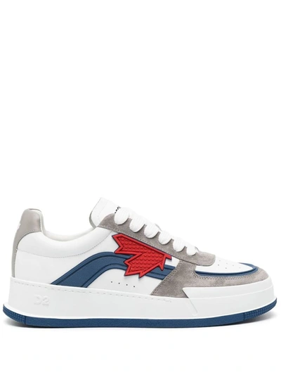 DSQUARED2 DSQUARED2 CANADIAN LEATHER SNEAKERS