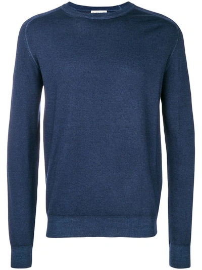 Etro Crewneck Sweater In Blu