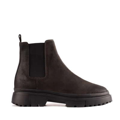 Hogan Chelsea Ankle Boot Anthracite In Gray