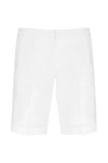 Fay Classic Plain Shorts In White