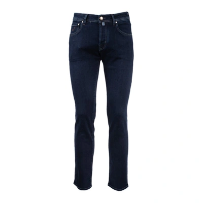 Jacob Cohen Nick Slim Lyocell Stretch Jeans In Blue