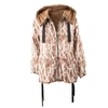 MAX MARA MAX MARA REVERSIBLE DOWN JACKET WITH CAMEL HOOD