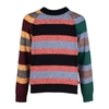 PAUL SMITH PAUL SMITH LARGE STRIPED CREWNECK SWEATER