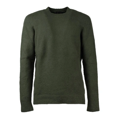 Roberto Collina Crew-neck Sweater In Green