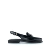 Sebago Dan Polaris Slingback Loafer In Black