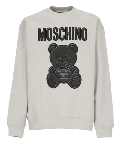 Moschino Grey Teddy Bear Sweatshirt