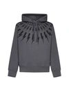 Neil Barrett Fleece In Black
