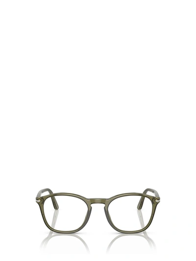 Persol Po3007v Olive Transparent Glasses