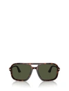 Persol Square Frame Sunglasses In Havana