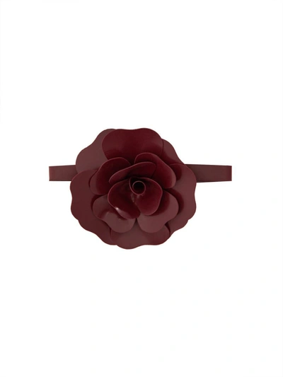 Philosophy Di Lorenzo Serafini Brooch With Flower In Red