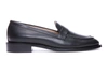 Stuart Weitzman Palmer Block Heel Loafers In Black