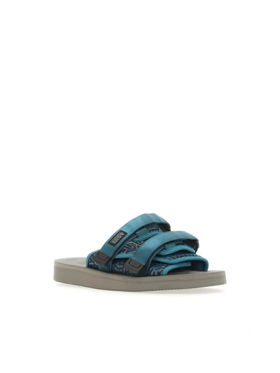 Suicoke Sandals In D.teal Grey