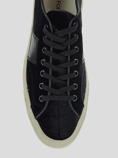 Tom Ford Sneakers In Blackcream