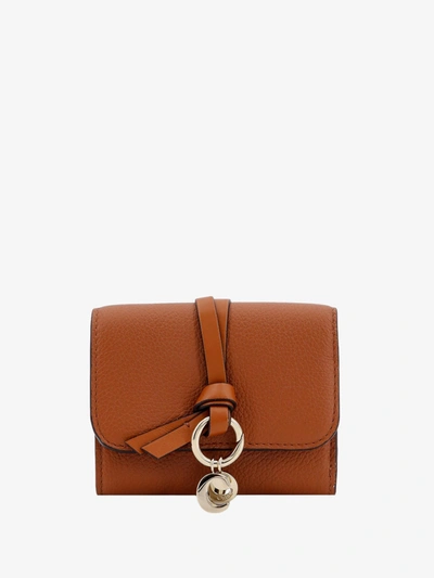 Chloé Chloe' Woman Wallet Woman Brown Wallets