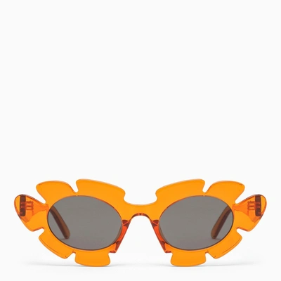 LOEWE LOEWE ORANGE ACETATE SUNGLASSES WOMEN