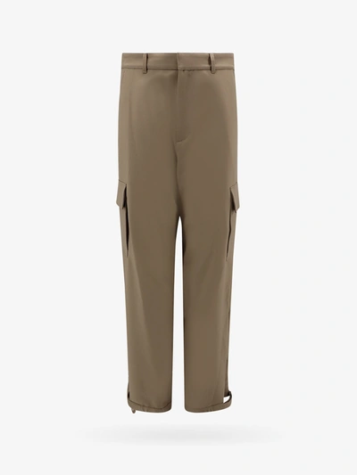 Off-white Trouser In Green