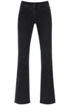 Off-white Bootcut Fit Jeans In Black