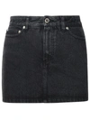 APC A.P.C. DENIM MINISKIRT