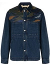 PS BY PAUL SMITH PS PAUL SMITH PRINTED DENIM JACKET