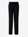 Totême Toteme Women Double-pleat Fluid Pants In Straight Legs