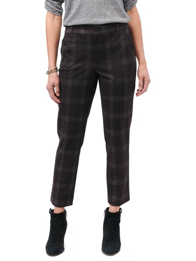Democracy Toffee High Rise Ponte Trouser In Black