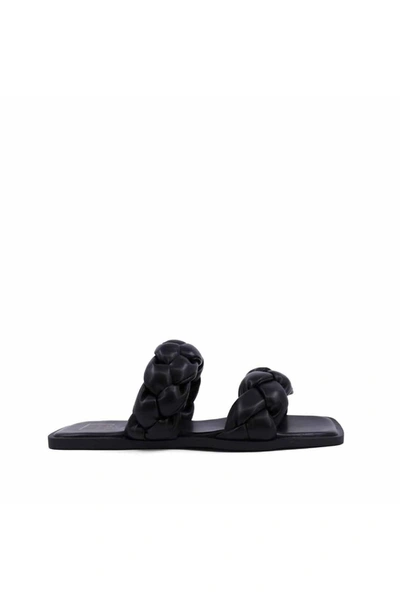 Shu Shop Daria Braided Sandal In Black