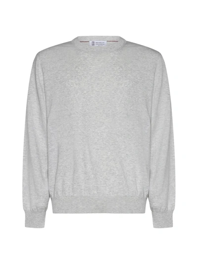 Brunello Cucinelli Jumper In Nebbia