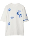 BURBERRY BURBERRY T-SHIRT WITH PRINT CLOTHING