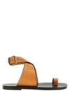 Isabel Marant Cross-strap Studded Sandals In Beige