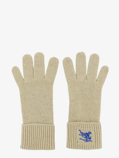 Burberry Gloves In Green