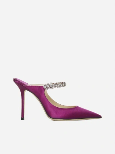 Jimmy Choo Bing 100 In Boysenberry