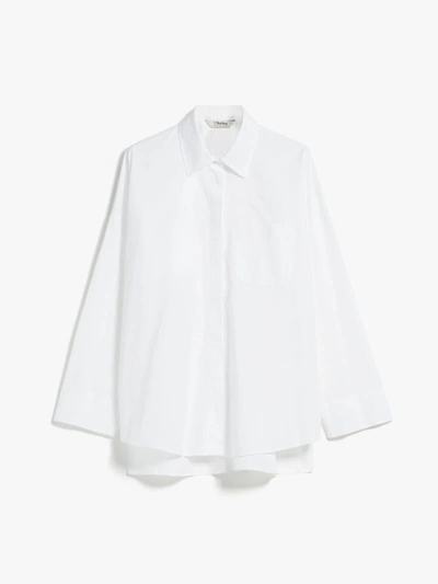 's Max Mara Cotton Oxford Shirt In White