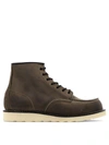 RED WING SHOES RED WING SHOES "CLASSIC MOC TOE" LACE-UP BOOTS