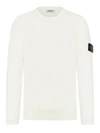 Stone Island Cotton Blend Crew-neck Sweater In Pastel