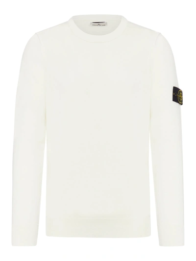 Stone Island Cotton Blend Crew-neck Sweater In Pastel