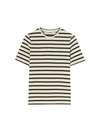 Jil Sander Striped T Shirt In Blue
