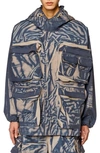 Diesel Cadmus Twill Jacket In Brown