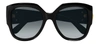 Gucci Gg1407s 001 Butterfly Sunglasses In Grey
